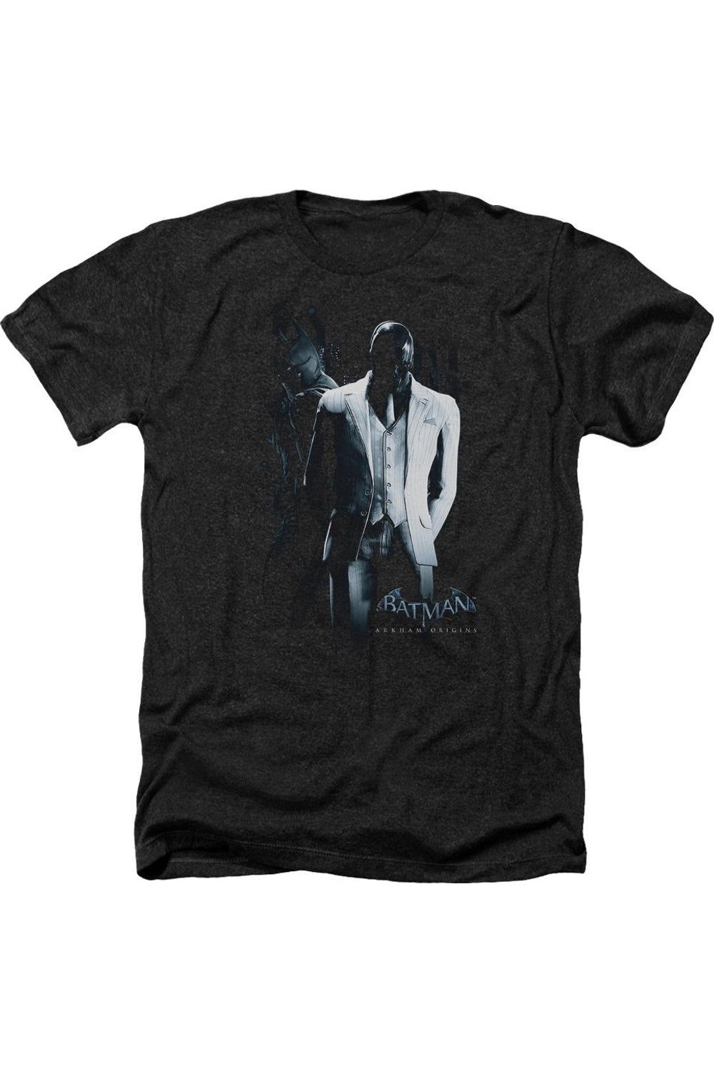 Футболка / футболка Batman Arkham Origins Black Mask для взрослых Heather Gildan
Футболка / футболка Batman Arkham Origins Black Mask для взрослых Heather Gildan