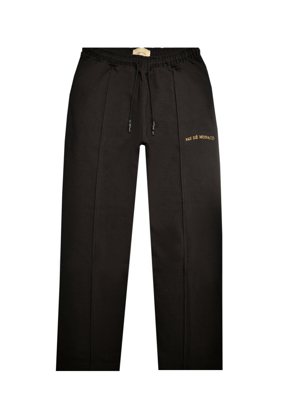 Брюки свободного кроя Pas De Monaco Broderie, черный
Брюки свободного кроя Pas De Monaco Broderie, черный