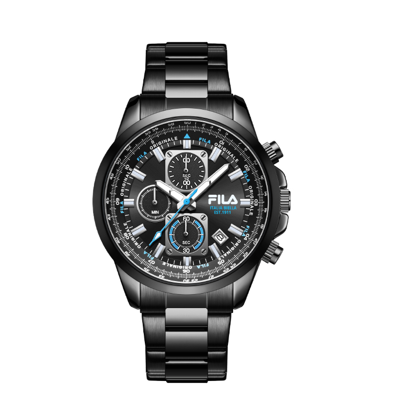 FILA Часы Quartz Movement Steel Strap Blue Dial Men's Watch, 6644-003 Black
FILA Часы Quartz Movement Steel Strap Blue Dial Men's Watch, 6644-003 Black