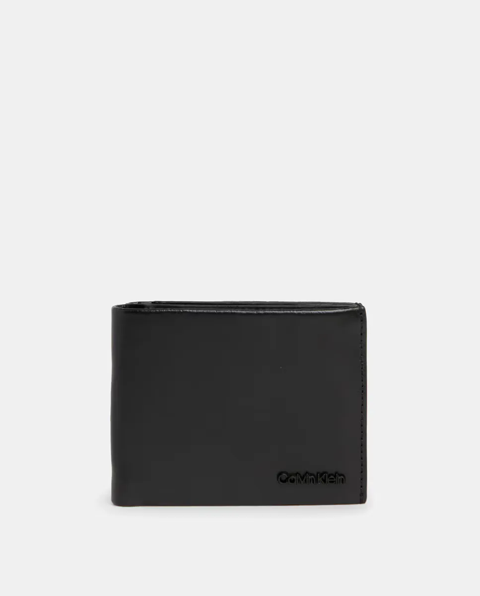 Кожаный кошелек с отделением для купюр, монетницей и RFID Calvin Klein, черный
Кожаный кошелек с отделением для купюр, монетницей и RFID Calvin Klein, черный