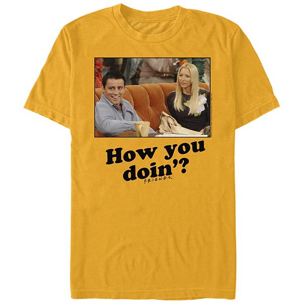 Футболка Men's friends joey and phoebe how you doin' Licensed Character
Футболка Men's friends joey and phoebe how you doin' Licensed Character