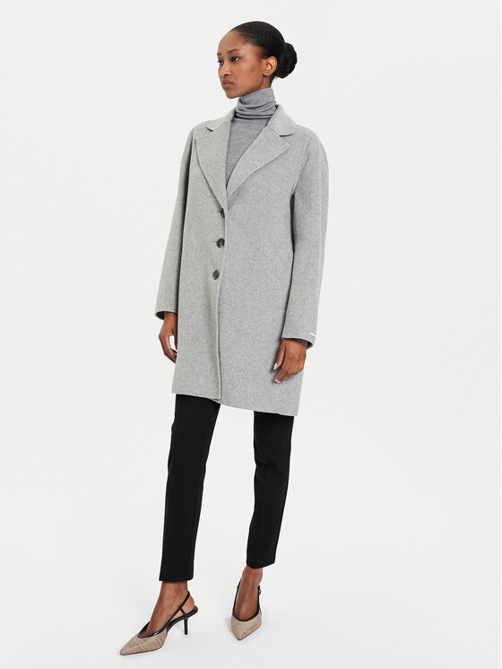 Шерстяное пальто regular fit Won 2423016041 Marella, серый
Шерстяное пальто regular fit Won 2423016041 Marella, серый