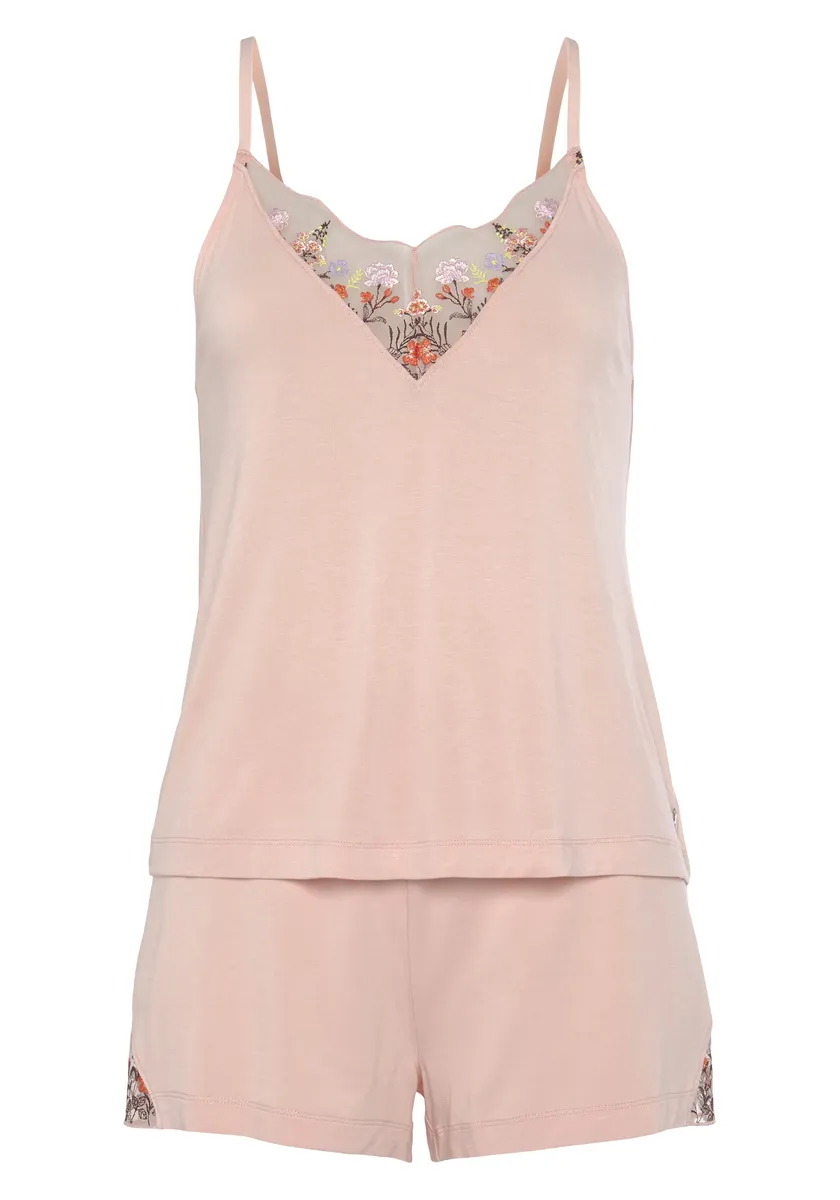 LASCANA Пижама (2 шт.), с красивыми кружевными деталями, розовый
LASCANA Пижама (2 шт.), с красивыми кружевными деталями, розовый