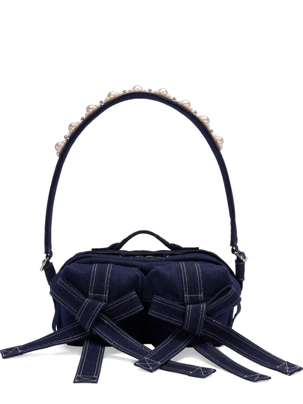 Декорированная сумка с бантом Simone Rocha, синий
Декорированная сумка с бантом Simone Rocha, синий