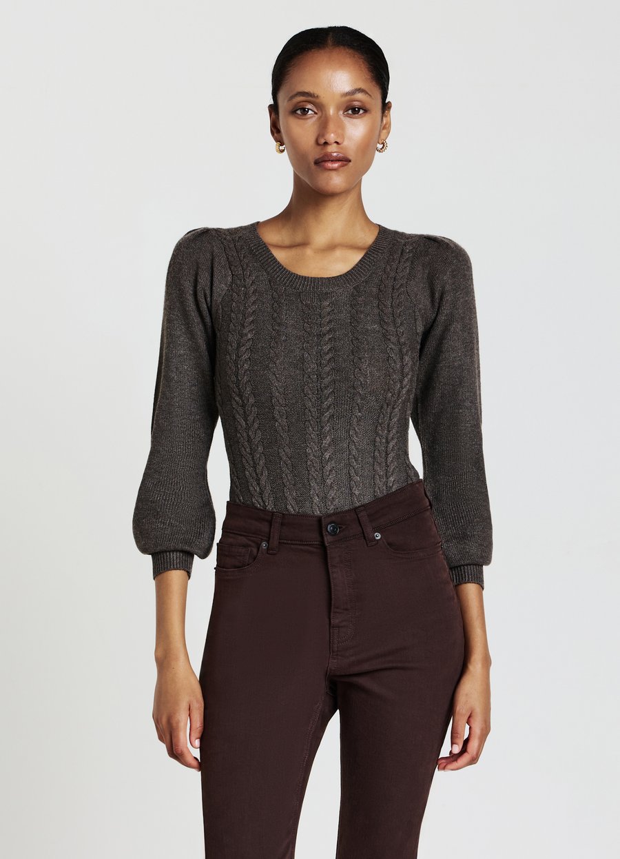 Джемпер Calliope CON TRECCE, Fango Melange/Brown
Джемпер Calliope CON TRECCE, Fango Melange/Brown