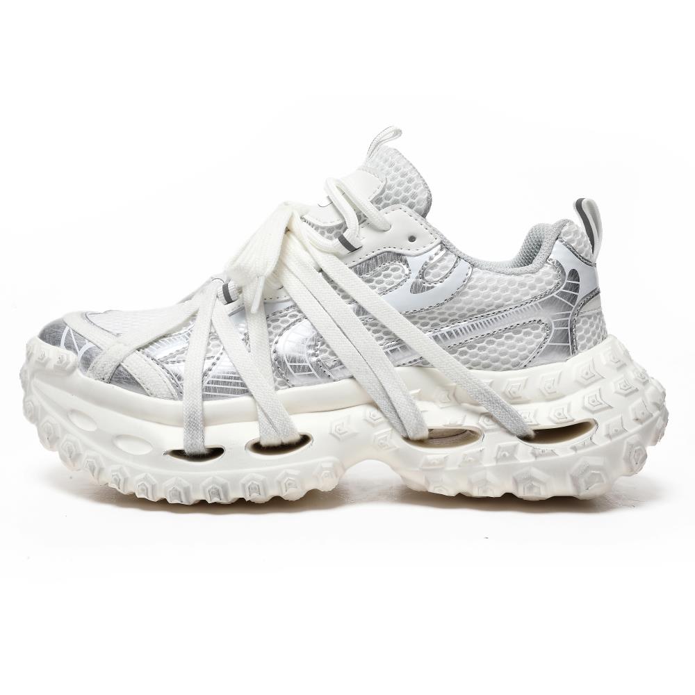 Амортизирующие, износостойкие, дышащие, увеличивающие рост низкие массивные кроссовки для мужчин, серебристые PONGFINITY, White Silver
Амортизирующие, износостойкие, дышащие, увеличивающие рост низкие массивные кроссовки для мужчин, серебристые PONGFINITY, White Silver