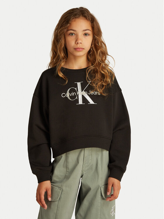 Толстовка свободного кроя Glitter Monologo IG0IG02823 D Calvin Klein Jeans, черный
Толстовка свободного кроя Glitter Monologo IG0IG02823 D Calvin Klein Jeans, черный