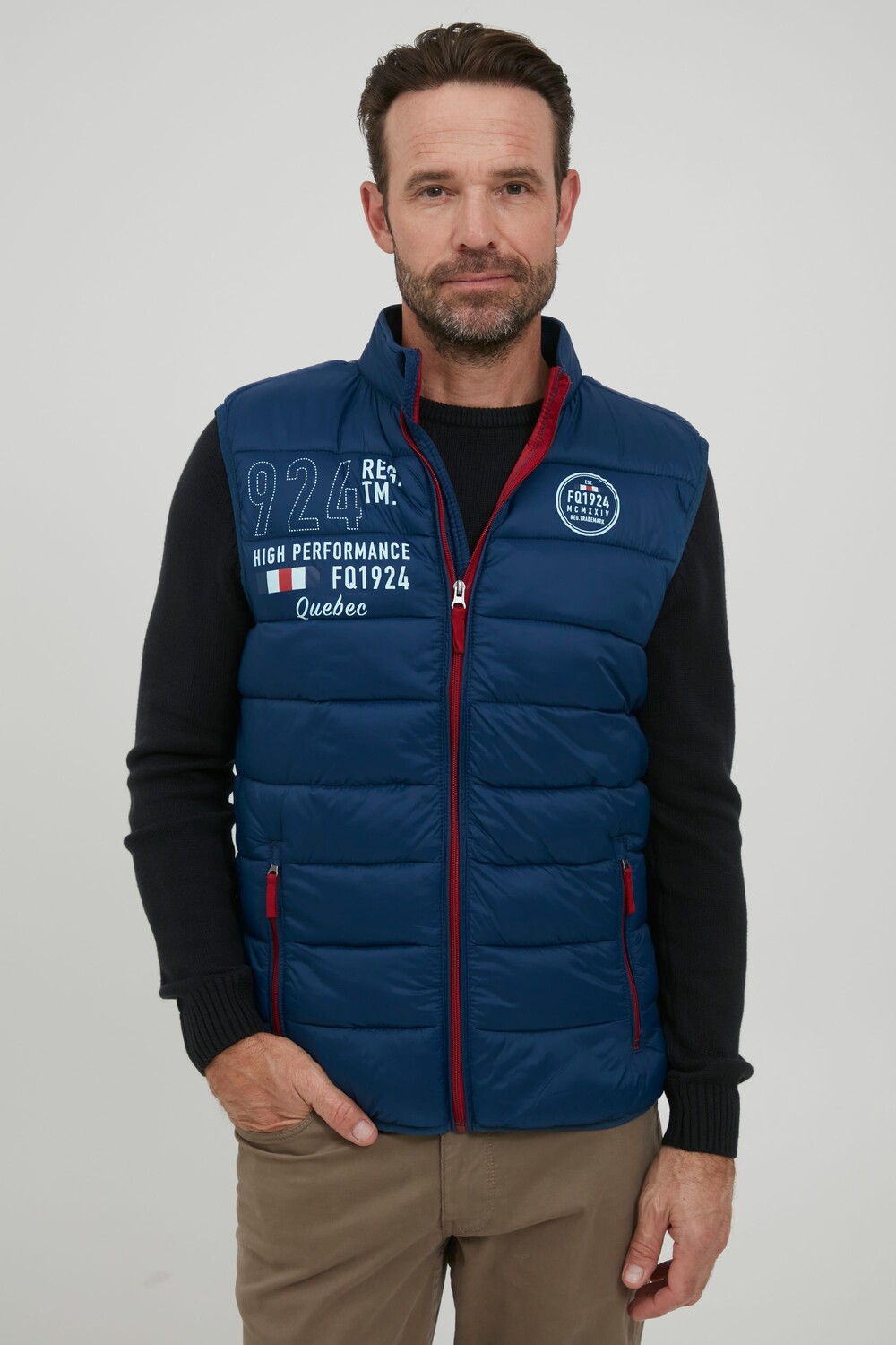 Утепленный жилет FQ1924, синий
Утепленный жилет FQ1924, синий