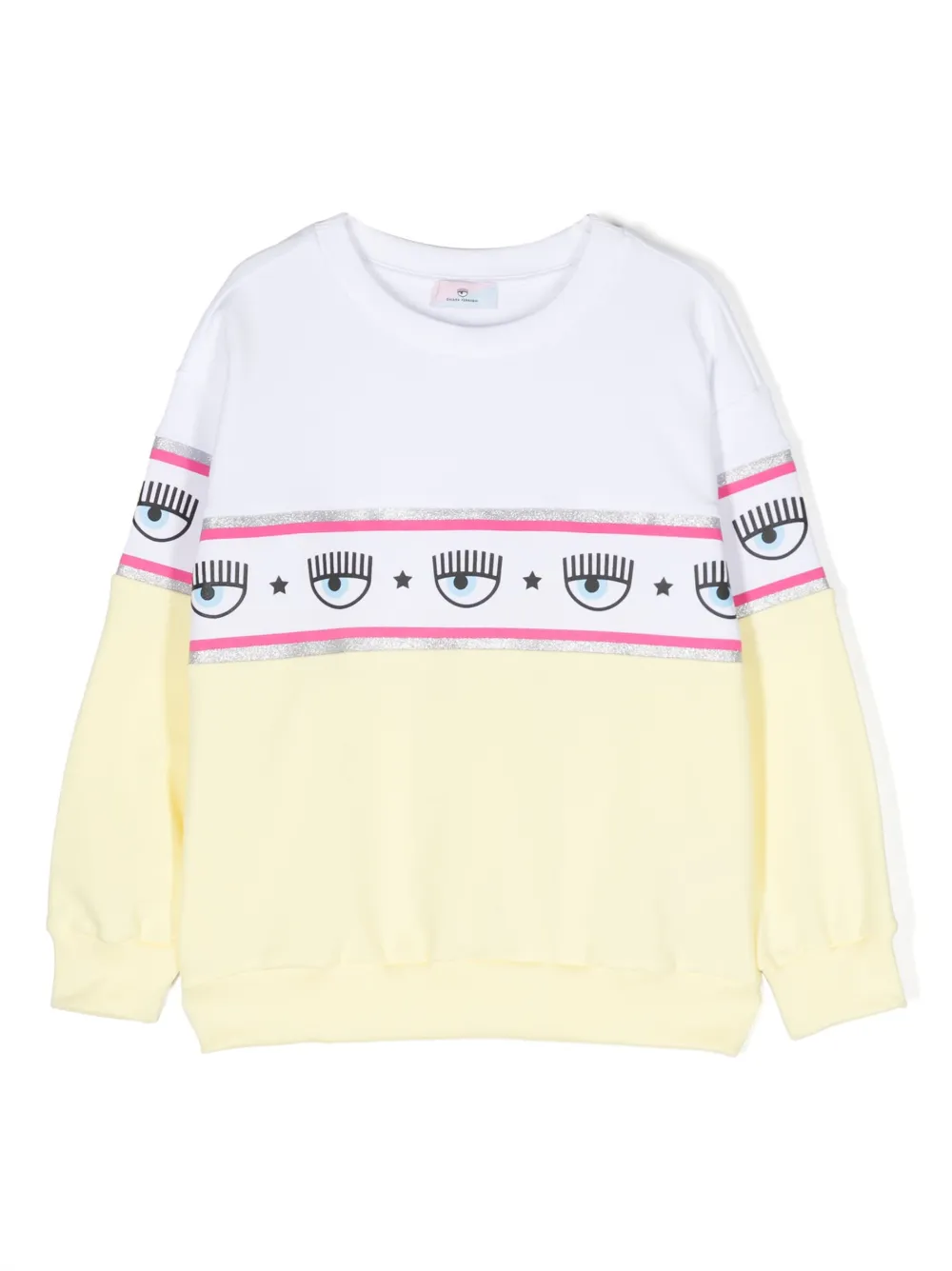 Толстовка с логотипом Eyelike Chiara Ferragni Kids, белый
Толстовка с логотипом Eyelike Chiara Ferragni Kids, белый
