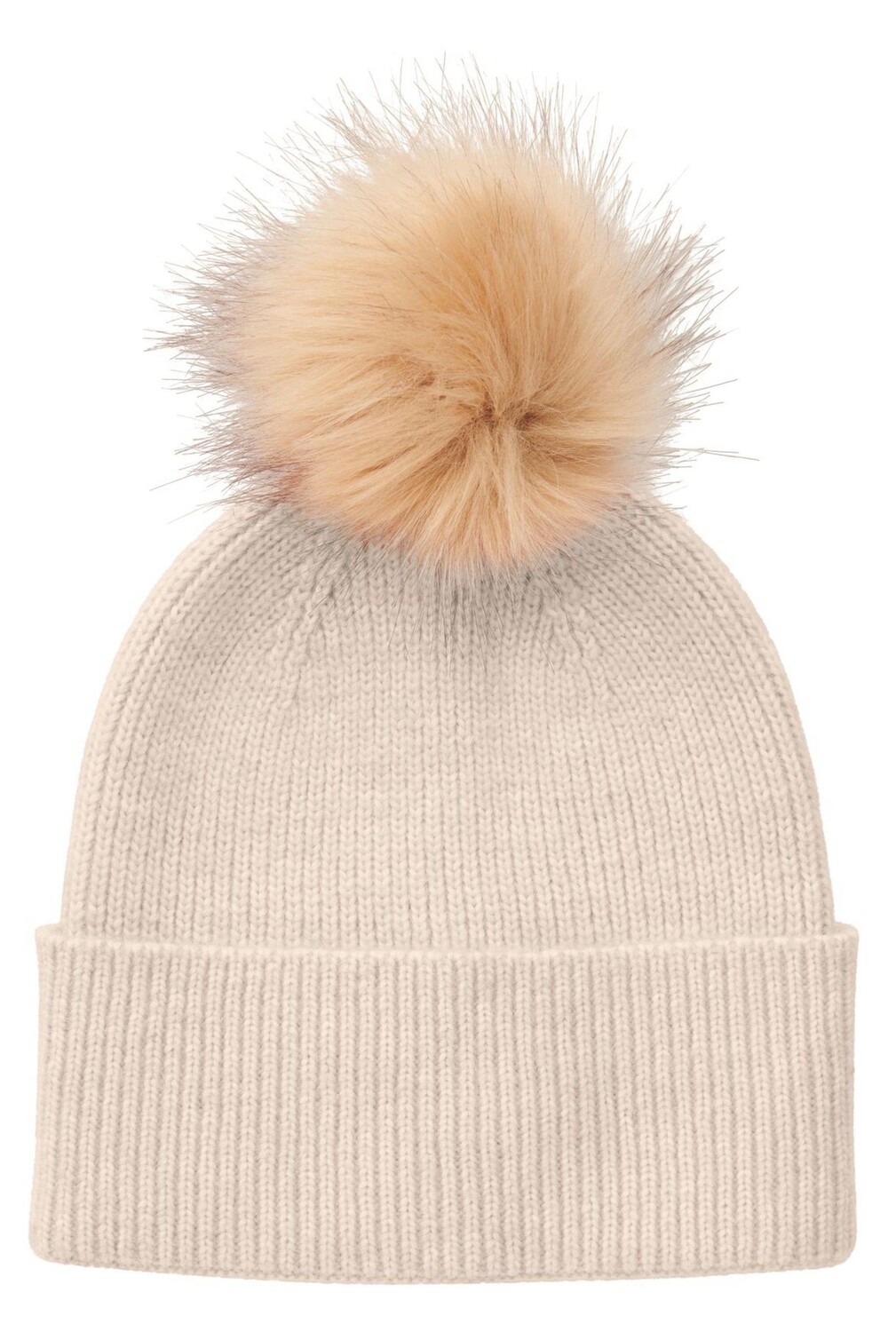 Шапка с помпоном Pieces, розовый 
Шапка с помпоном Pieces, розовый