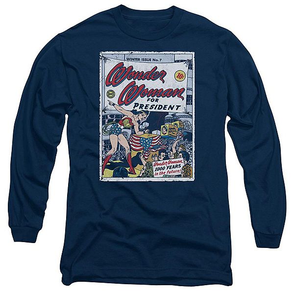 Футболка с длинным рукавом DC Comics Wonder Woman for President Licensed Character
Футболка с длинным рукавом DC Comics Wonder Woman for President Licensed Character