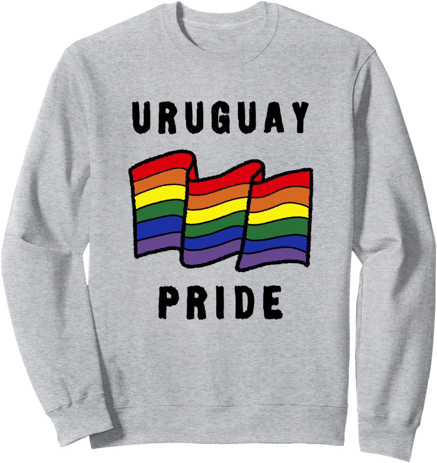 Толстовка с радужным флагом Уругвая в знак гордости Trendy Holiday Apparel, серый
Толстовка с радужным флагом Уругвая в знак гордости Trendy Holiday Apparel, серый