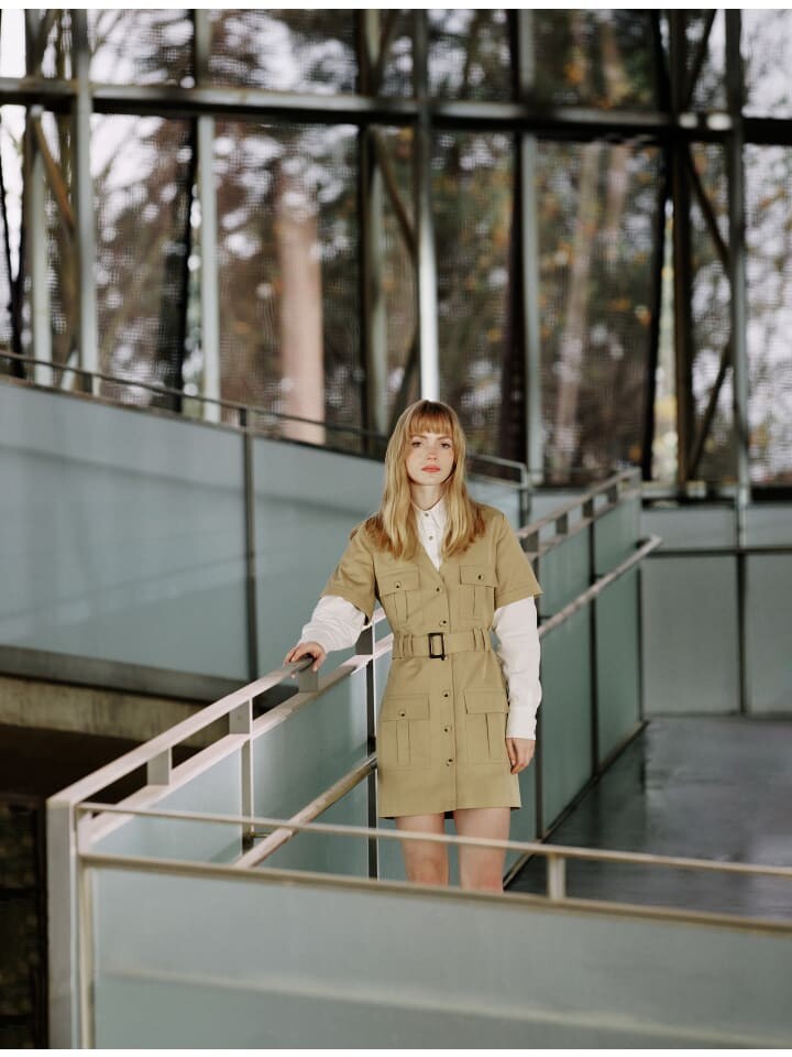 Длинное платье KOTON, коричневый
Длинное платье KOTON, коричневый