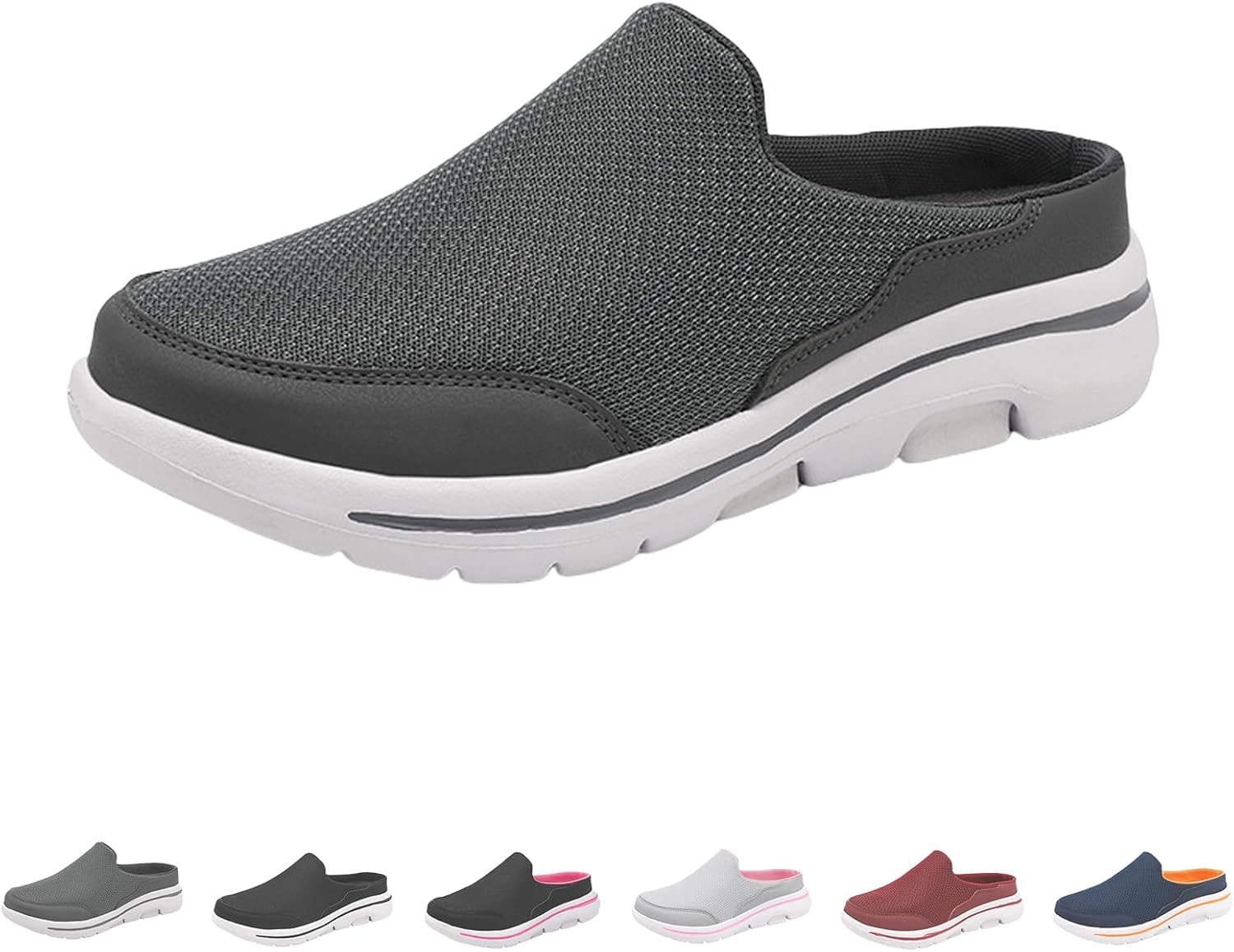 Женские слипоны и сабо, удобная обувь для ходьбы, дышащие тапочки с закрытым носком, мужские легкие туфли с открытой пяткой Generic, темно-серый
Женские слипоны и сабо, удобная обувь для ходьбы, дышащие тапочки с закрытым носком, мужские легкие туфли с открытой пяткой Generic, темно-серый