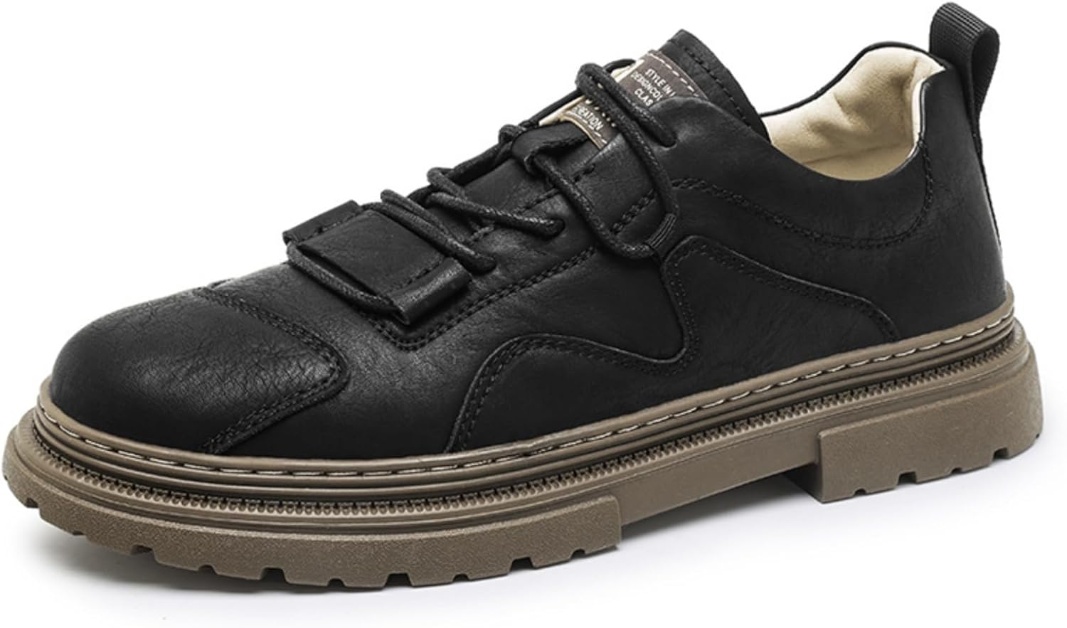 Мужские повседневные кроссовки с шнуровкой, удобная толстая подошва для тенниса и ходьбы, ретро стиль, дышащие, износостойкие, роскошные модные кеды для скейтборда Aokisx, черный
Мужские повседневные кроссовки с шнуровкой, удобная толстая подошва для тенниса и ходьбы, ретро стиль, дышащие, износостойкие, роскошные модные кеды для скейтборда Aokisx, черный