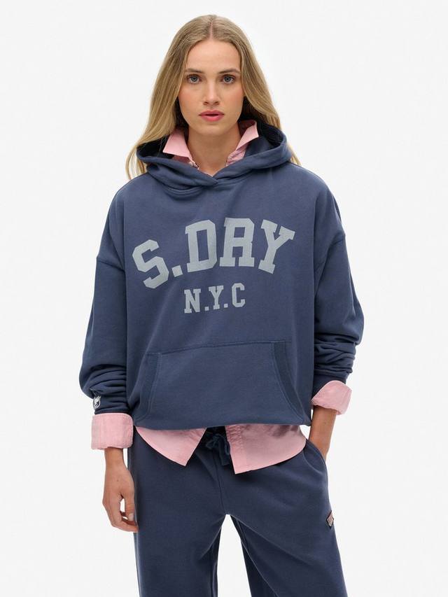 Расслабленный худи Athletic Essentials Superdry, Mariner Navy
Расслабленный худи Athletic Essentials Superdry, Mariner Navy
