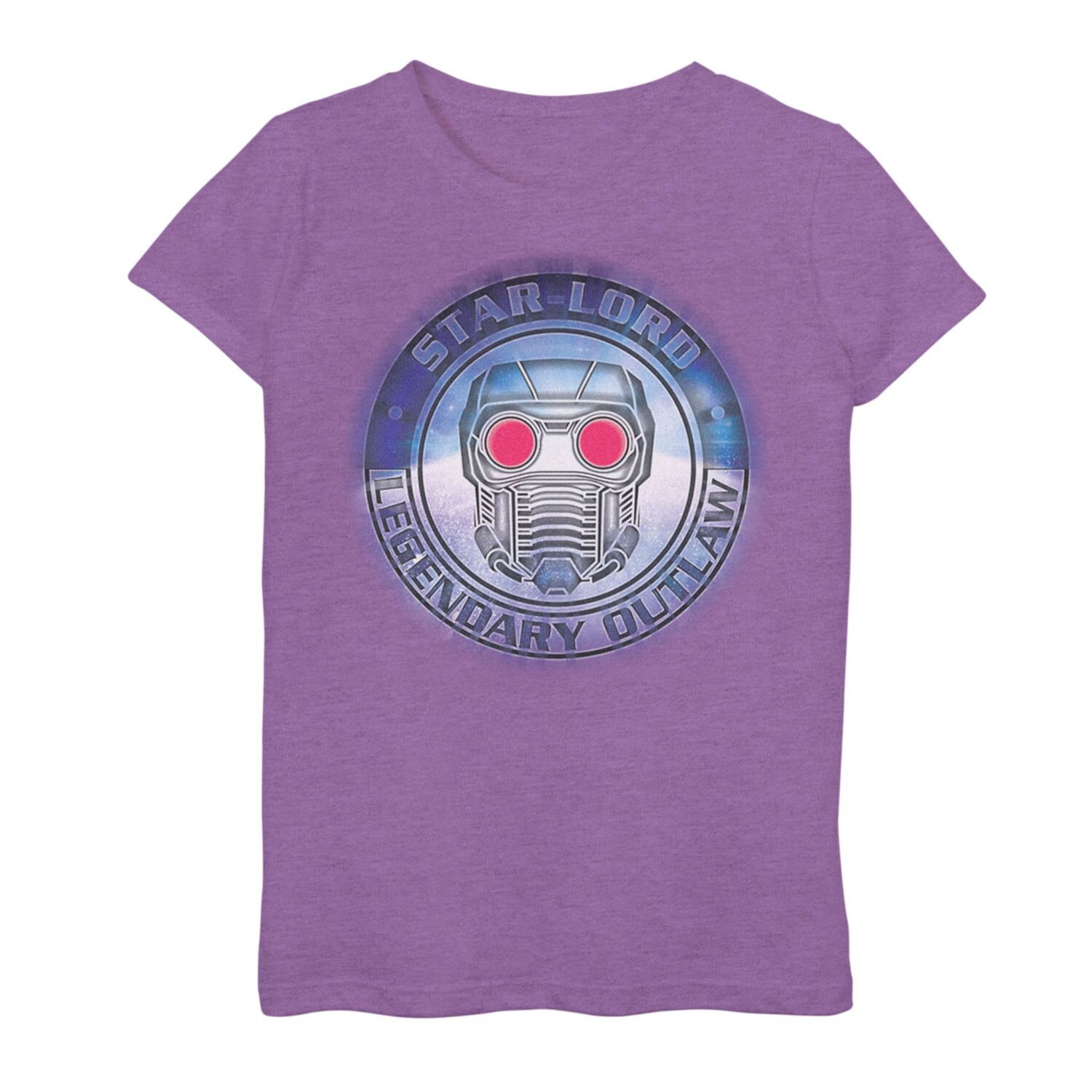 Футболка с рисунком Star-Lord Marvel Guardians of Galaxy Outlaw для девочек 7–16 лет Marvel
Футболка с рисунком Star-Lord Marvel Guardians of Galaxy Outlaw для девочек 7–16 лет Marvel