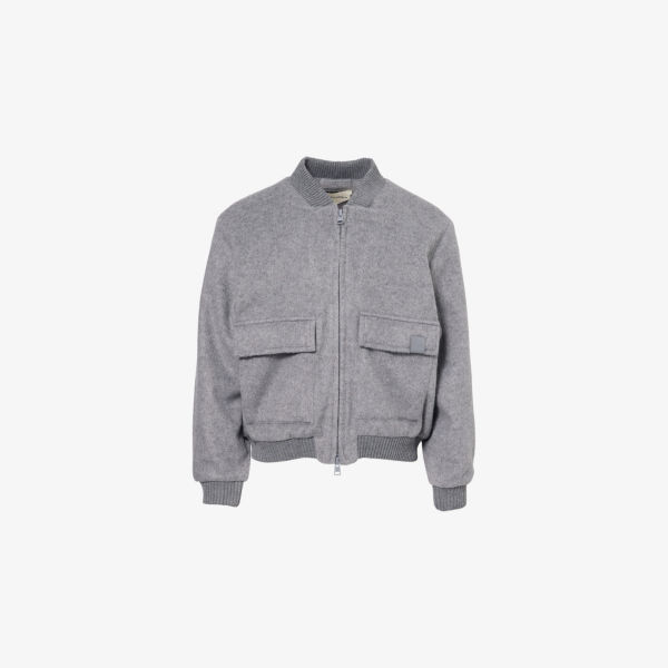 Бомбер The Couture Club Marl с фетровым покрытием, серый
Бомбер The Couture Club Marl с фетровым покрытием, серый