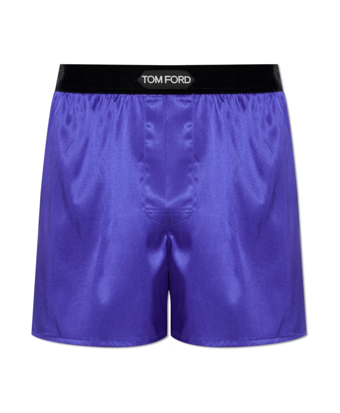 Шелковые боксерские шорты Tom Ford, фиолетовый
Шелковые боксерские шорты Tom Ford, фиолетовый