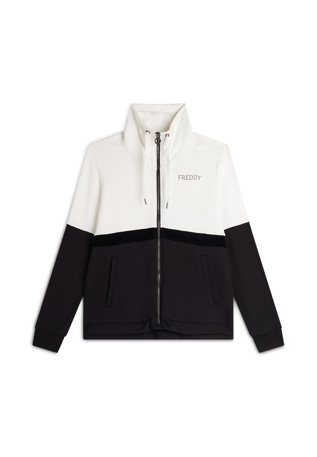 Толстовка на молнии COLLO ALTO CON BANDA Freddy, черный
Толстовка на молнии COLLO ALTO CON BANDA Freddy, черный