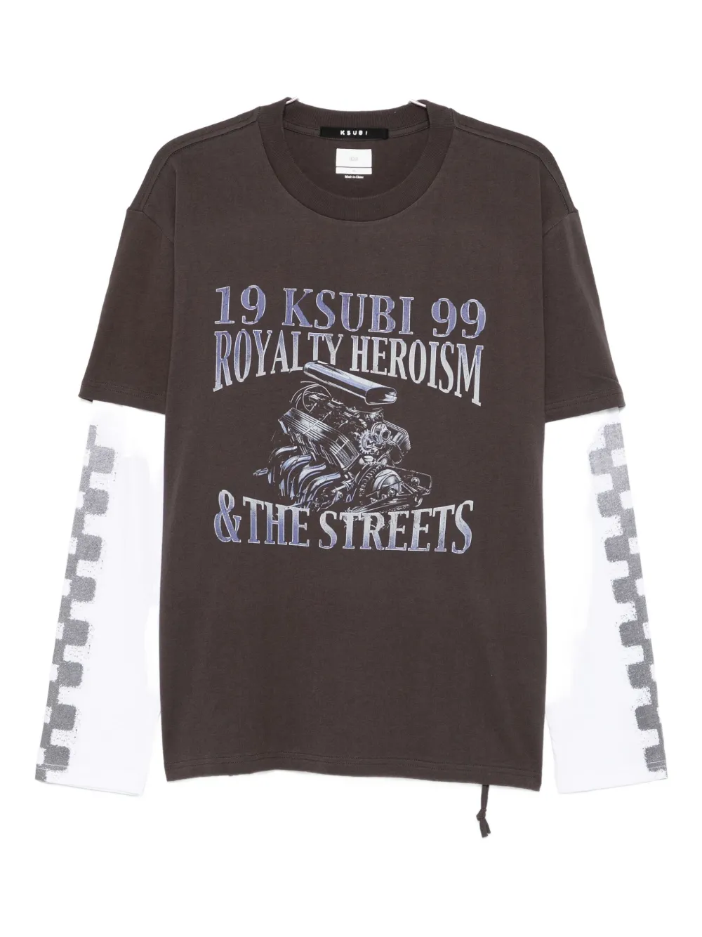 Футболка с длинным рукавом и принтом двигателя Ksubi, серый
Футболка с длинным рукавом и принтом двигателя Ksubi, серый