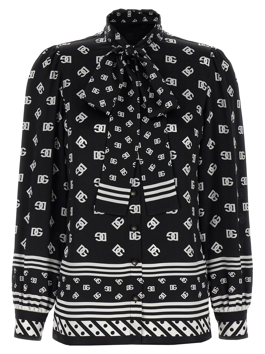 Шелковая рубашка DOLCE & GABBANA, черный
Шелковая рубашка DOLCE & GABBANA, черный