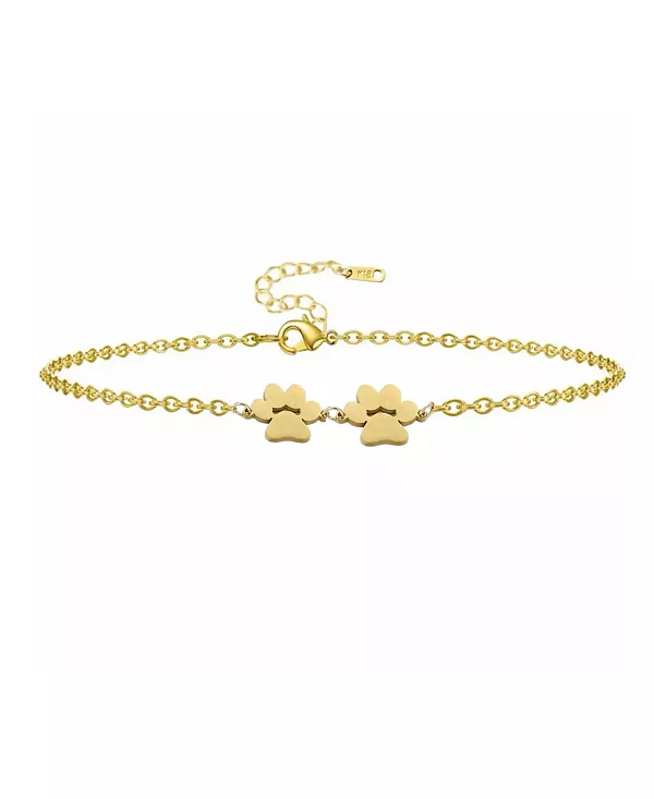 Браслет Fureverly с двойным отпечатком лапы Hollywood Sensation, gold
Браслет Fureverly с двойным отпечатком лапы Hollywood Sensation, gold