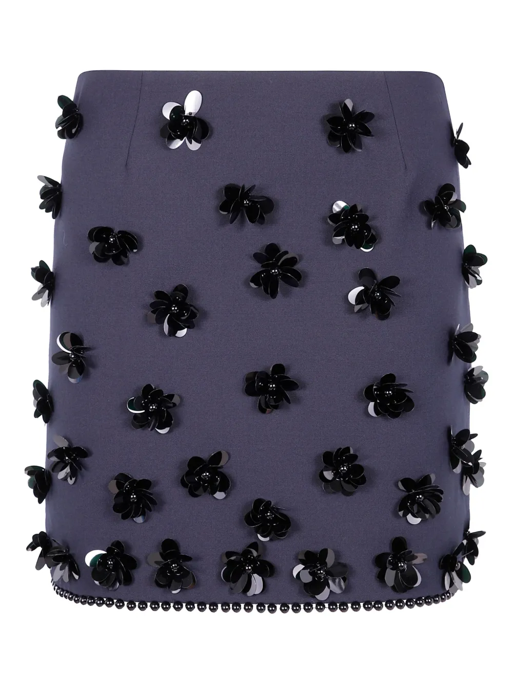 Мини-юбка с цветочным декором Semicouture, синий
Мини-юбка с цветочным декором Semicouture, синий