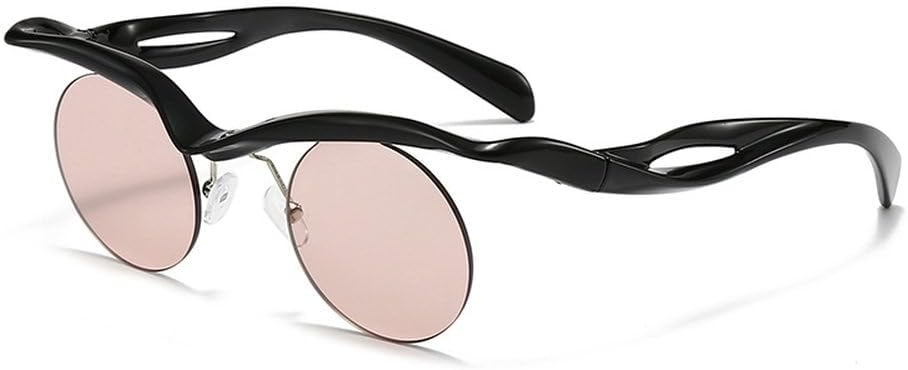 Круглые солнцезащитные очки без оправы, модные женские очки для активного отдыха, солнцезащитные очки специальной формы для мужчин, аксессуар для вечеринок и праздников HYYZZC, Black Tawny
Круглые солнцезащитные очки без оправы, модные женские очки для активного отдыха, солнцезащитные очки специальной формы для мужчин, аксессуар для вечеринок и праздников HYYZZC, Black Tawny