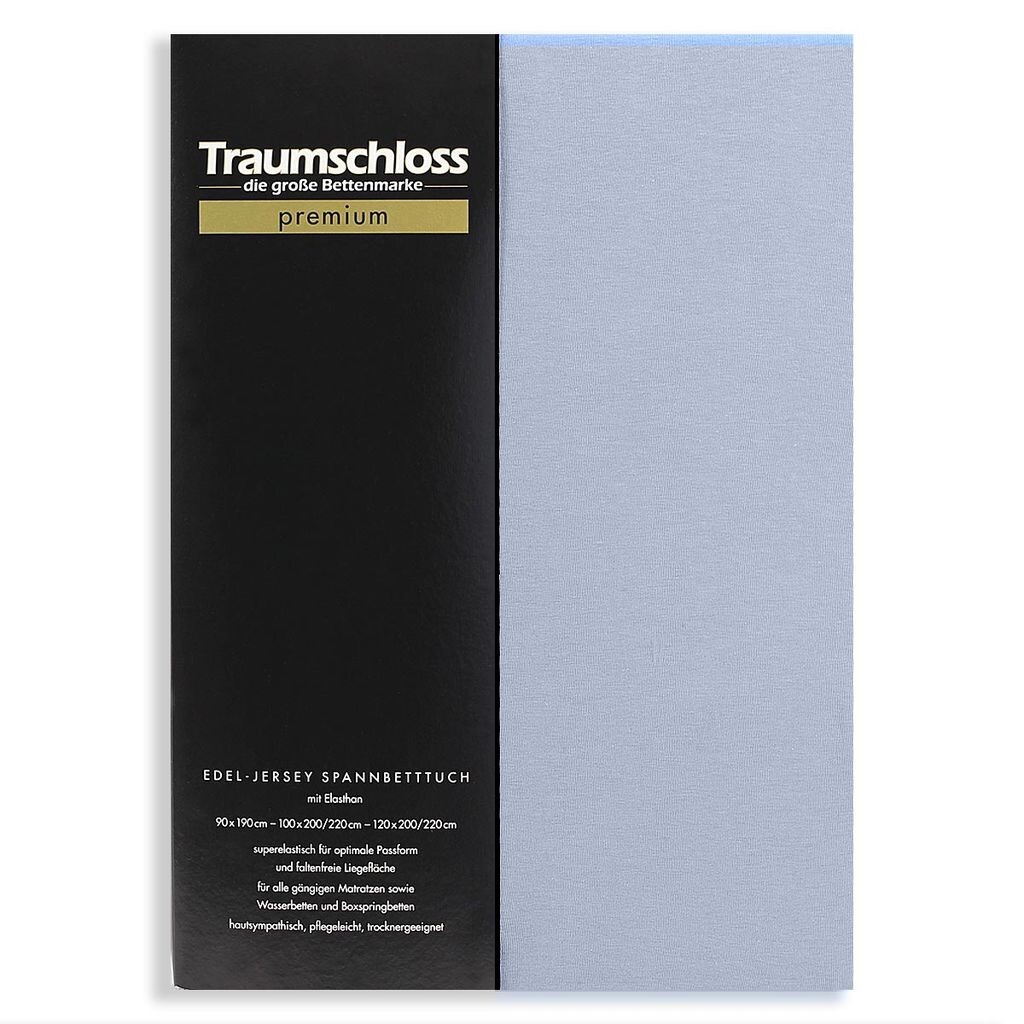 Простыня Traumschloss premium из благородного джерси 180-200 x 200-220 см средне-синего цвета 165 г/м², 95 % чесаный хлопок Mako, 5 % эластан, Синий, Простыня Traumschloss premium из благородного джерси 180-200 x 200-220 см средне-синего цвета 165 г/м², 9
Простыня Traumschloss premium из благородного джерси 180-200 x 200-220 см средне-синего цвета 165 г/м², 95 % чесаный хлопок Mako, 5 % эластан, Синий, Простыня Traumschloss premium из благородного джерси 180-200 x 200-220 см средне-синего цвета 165 г/м², 9