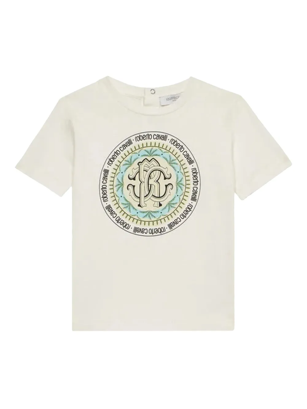 Футболка с монограммой RC Roberto Cavalli Junior, белый
Футболка с монограммой RC Roberto Cavalli Junior, белый