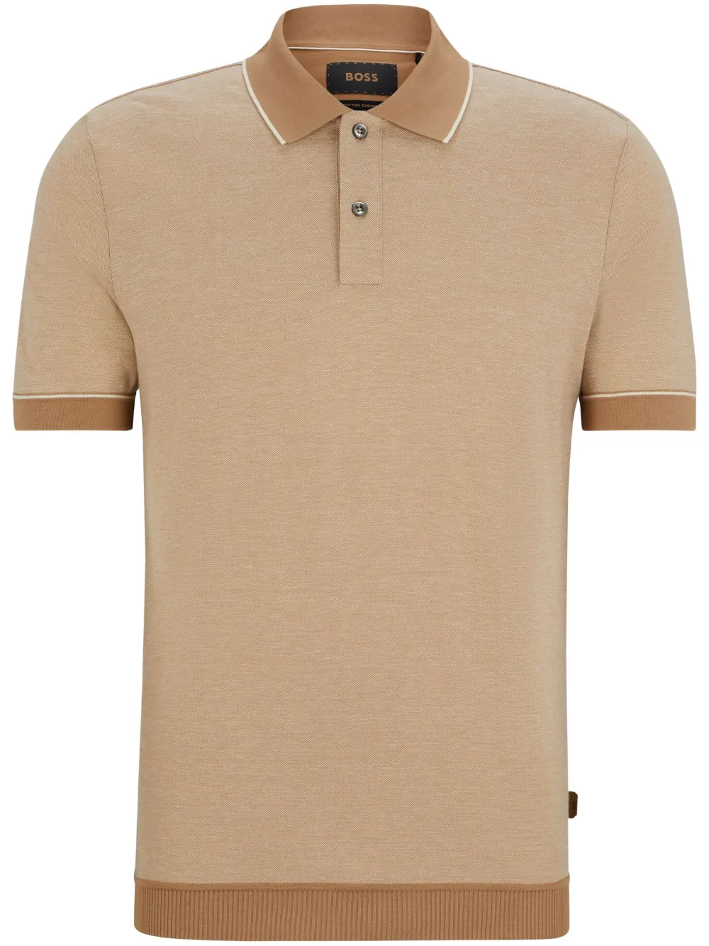 Рубашка поло с короткими рукавами BOSS, нейтральный
Рубашка поло с короткими рукавами BOSS, нейтральный