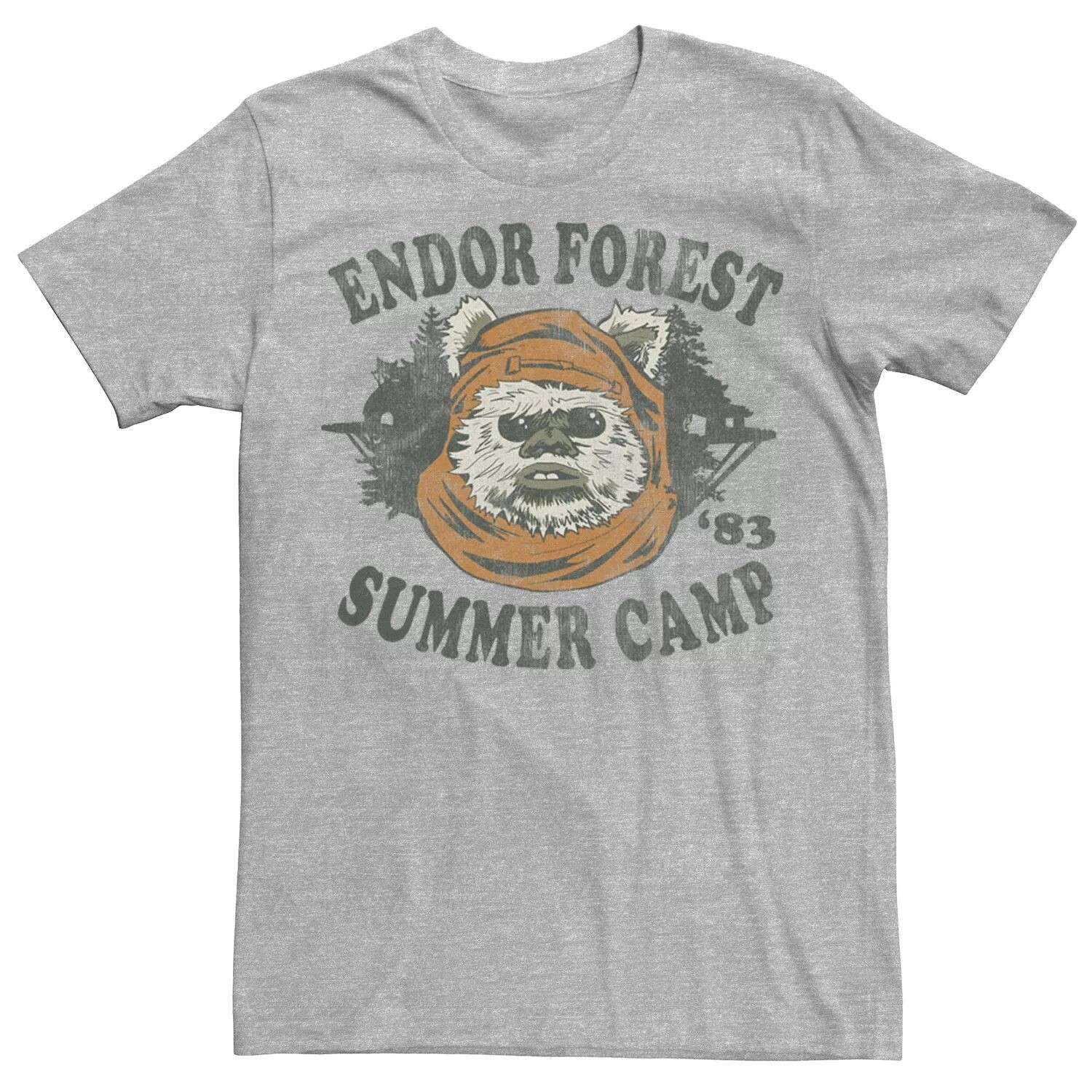 Мужская футболка Endor Summer Camp '83 с портретом Star Wars 
Мужская футболка Endor Summer Camp '83 с портретом Star Wars