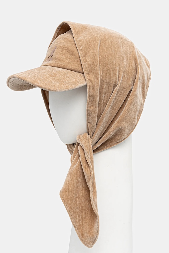 Бархатная кепка Kangol, коричневый
Бархатная кепка Kangol, коричневый