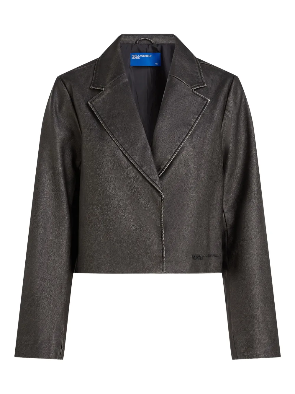 Пиджак с эффектом потертости Karl Lagerfeld Jeans, черный
Пиджак с эффектом потертости Karl Lagerfeld Jeans, черный