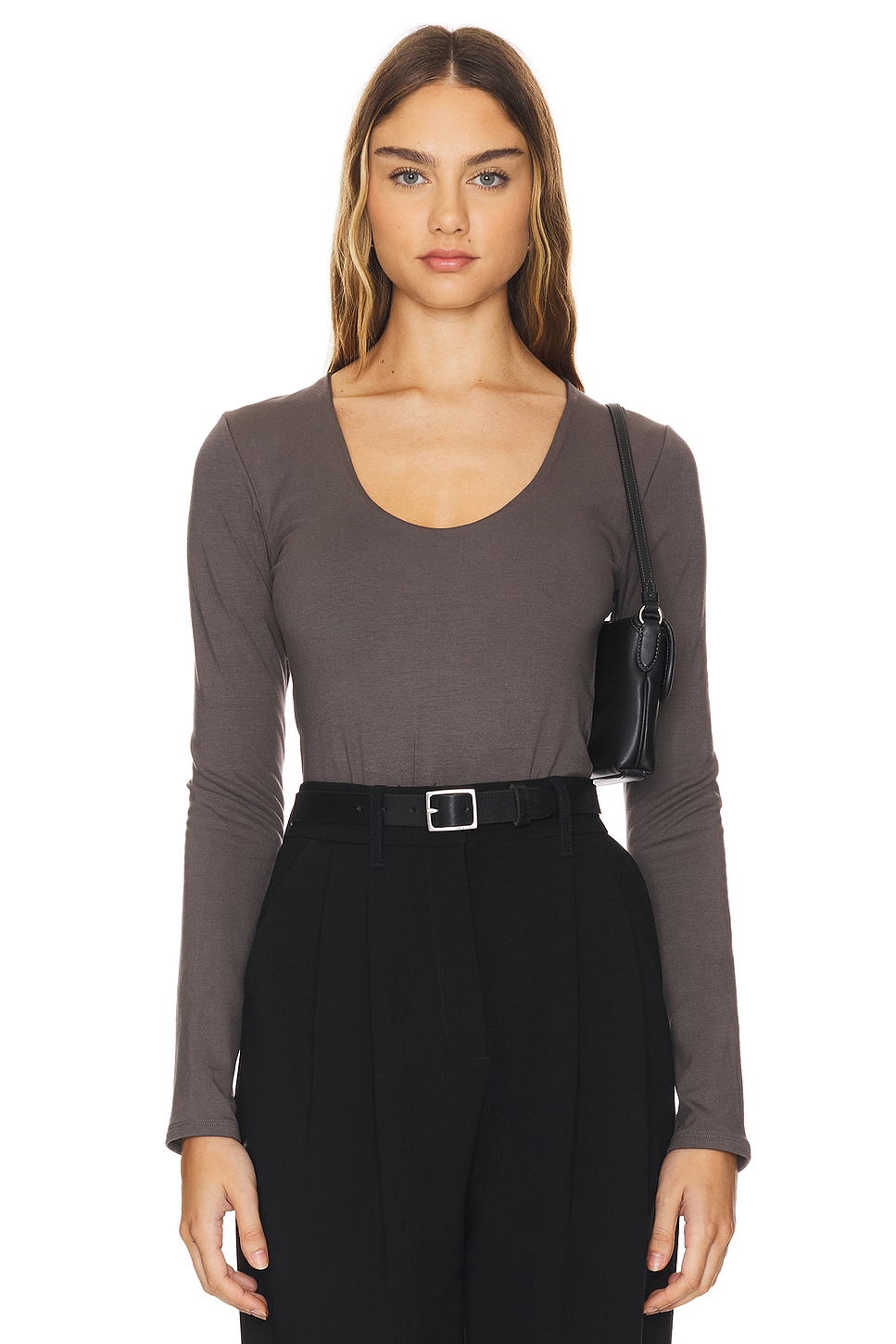 Боди с длинными рукавами scoop Re Ona, серый
Боди с длинными рукавами scoop Re Ona, серый