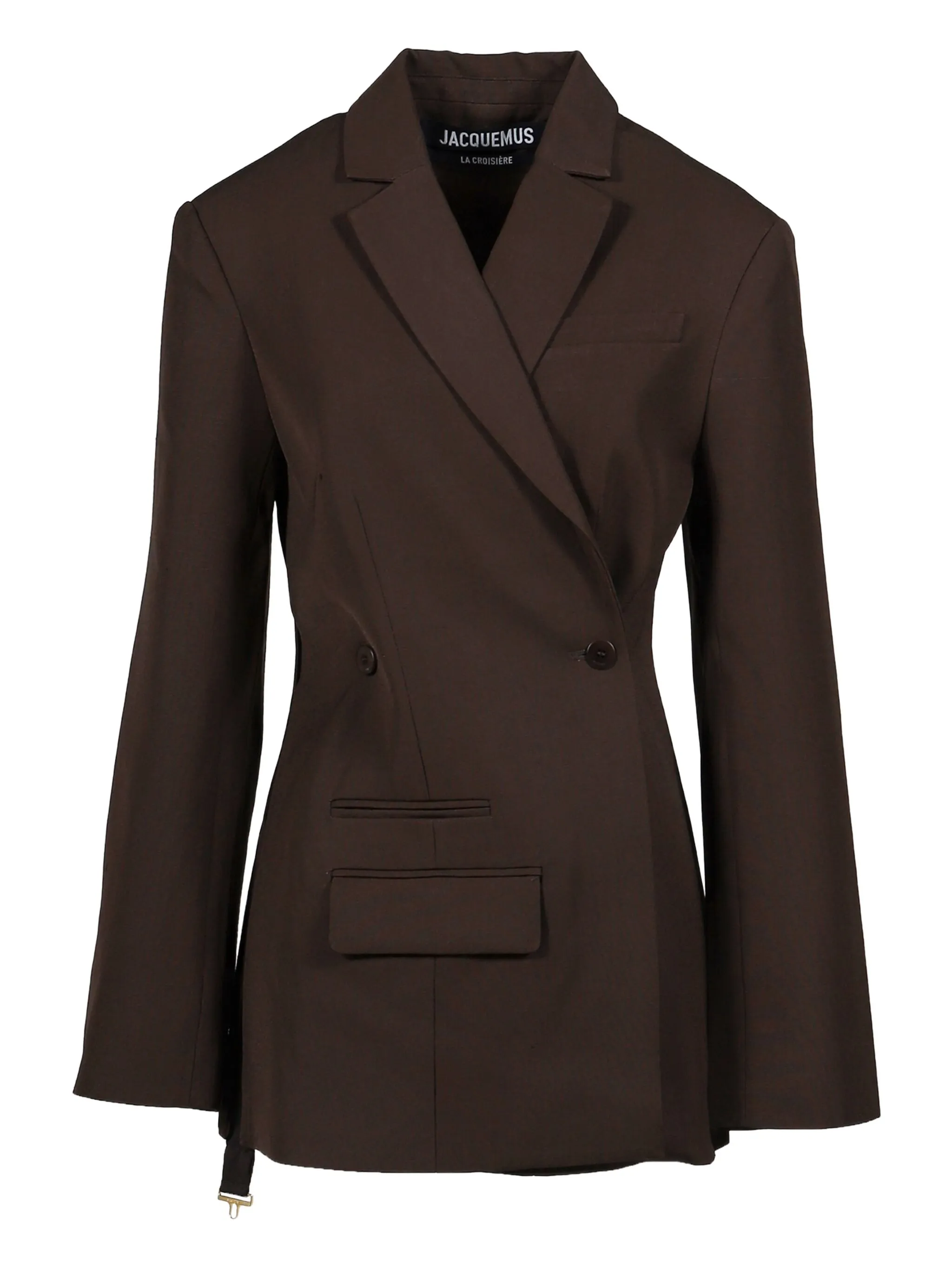 Двубортный блейзер The Tibau Jacquemus, коричневый
Двубортный блейзер The Tibau Jacquemus, коричневый