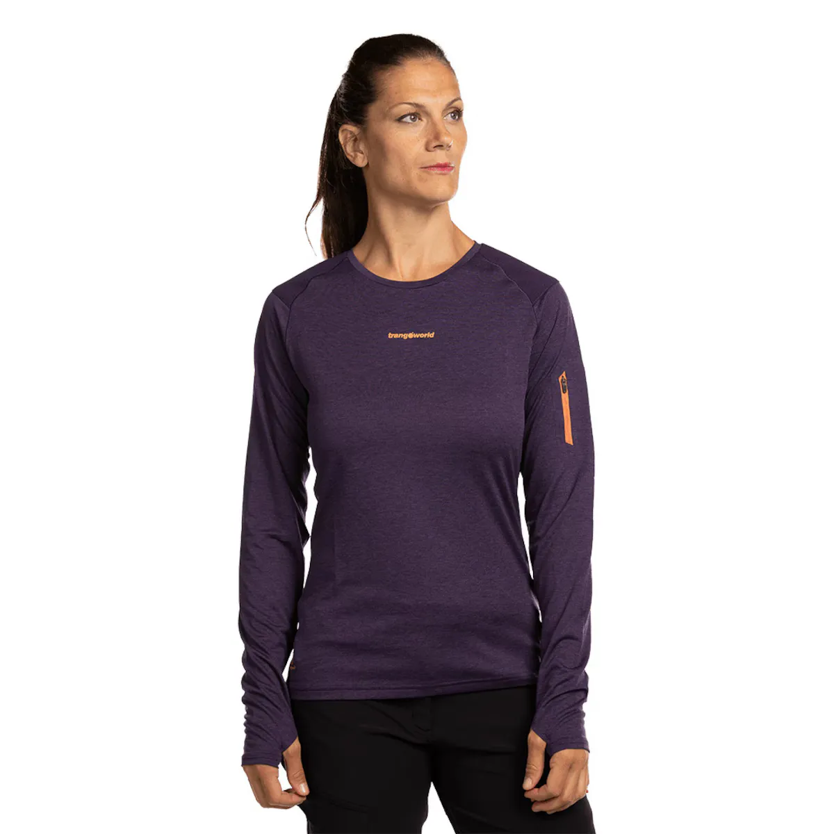 Женская футболка Trx2 Wm Pro Long Trangoworld, пурпурный 
Женская футболка Trx2 Wm Pro Long Trangoworld, пурпурный