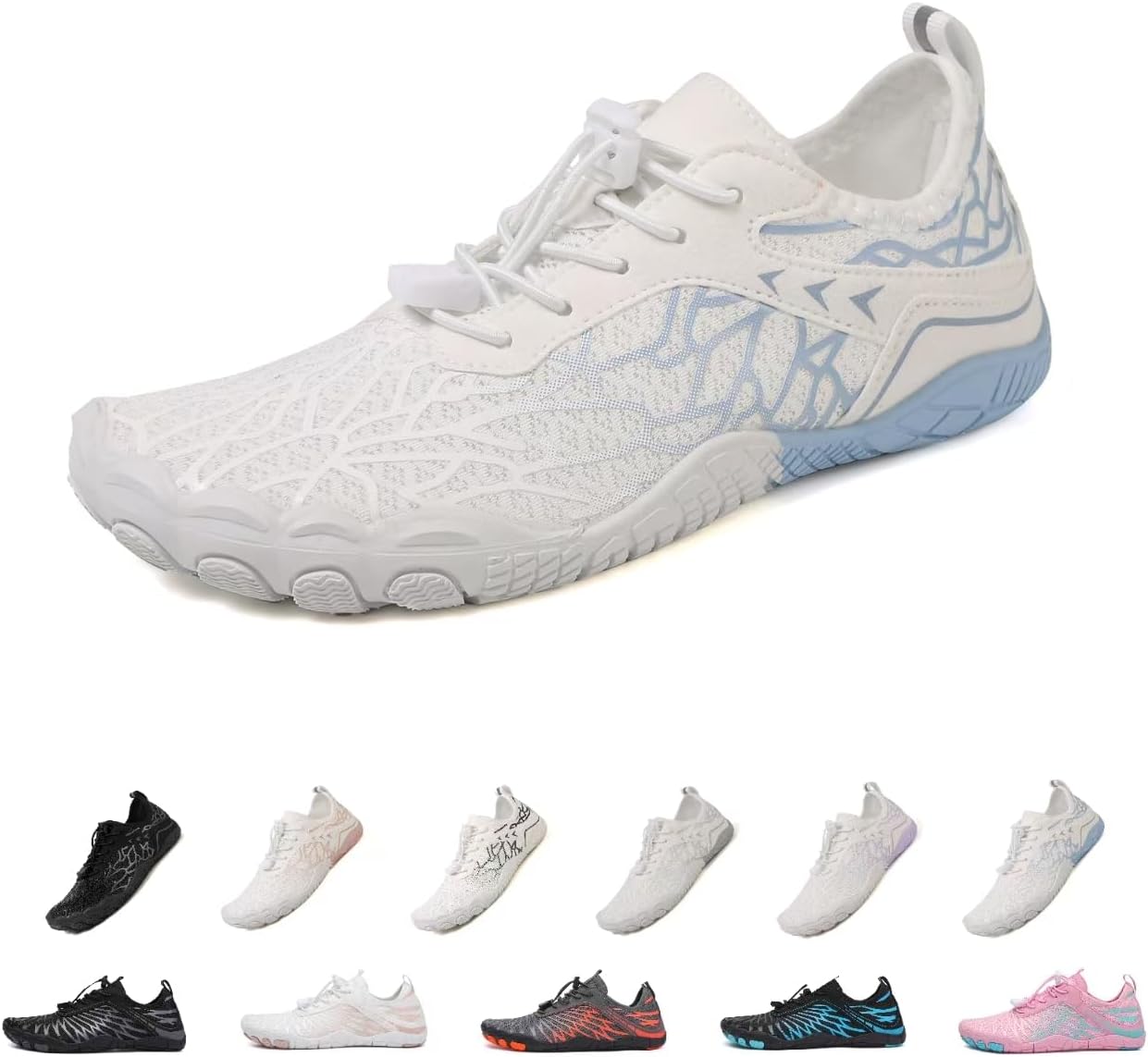 Женские кроссовки для походов босиком, женские и мужские кроссовки для походов, дышащая и нескользящая спортивная обувь для трейлраннинга, для серфинга и ходьбы по воде, с широким носком Kaeril, голубой
Женские кроссовки для походов босиком, женские и мужские кроссовки для походов, дышащая и нескользящая спортивная обувь для трейлраннинга, для серфинга и ходьбы по воде, с широким носком Kaeril, голубой