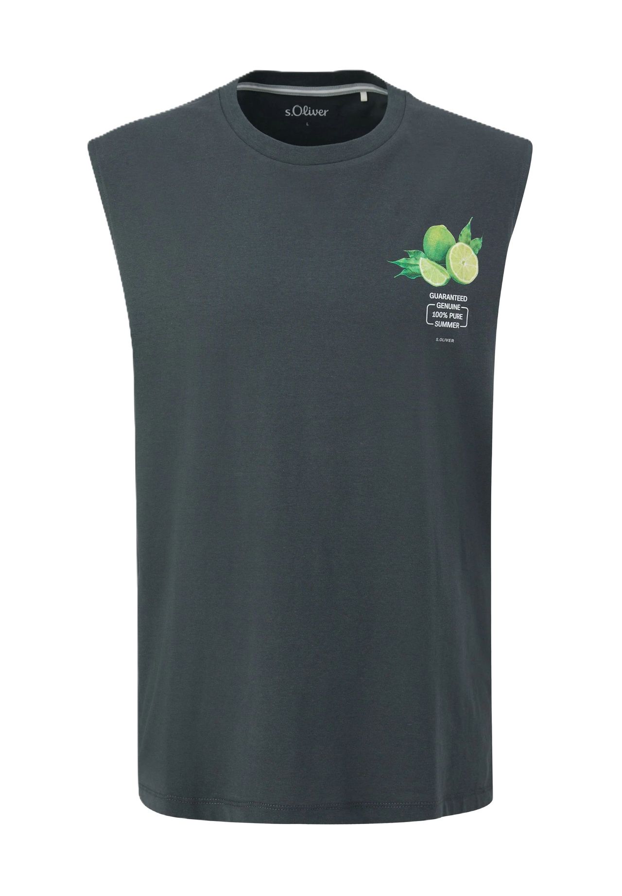 Хлопковая майка для мужчин S.Oliver, цвет 95d1 Grey/ Black
Хлопковая майка для мужчин S.Oliver, цвет 95d1 Grey/ Black