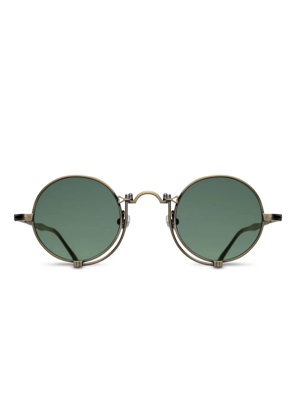 Солнцезащитные очки в круглой оправе Matsuda, золотистый
Солнцезащитные очки в круглой оправе Matsuda, золотистый