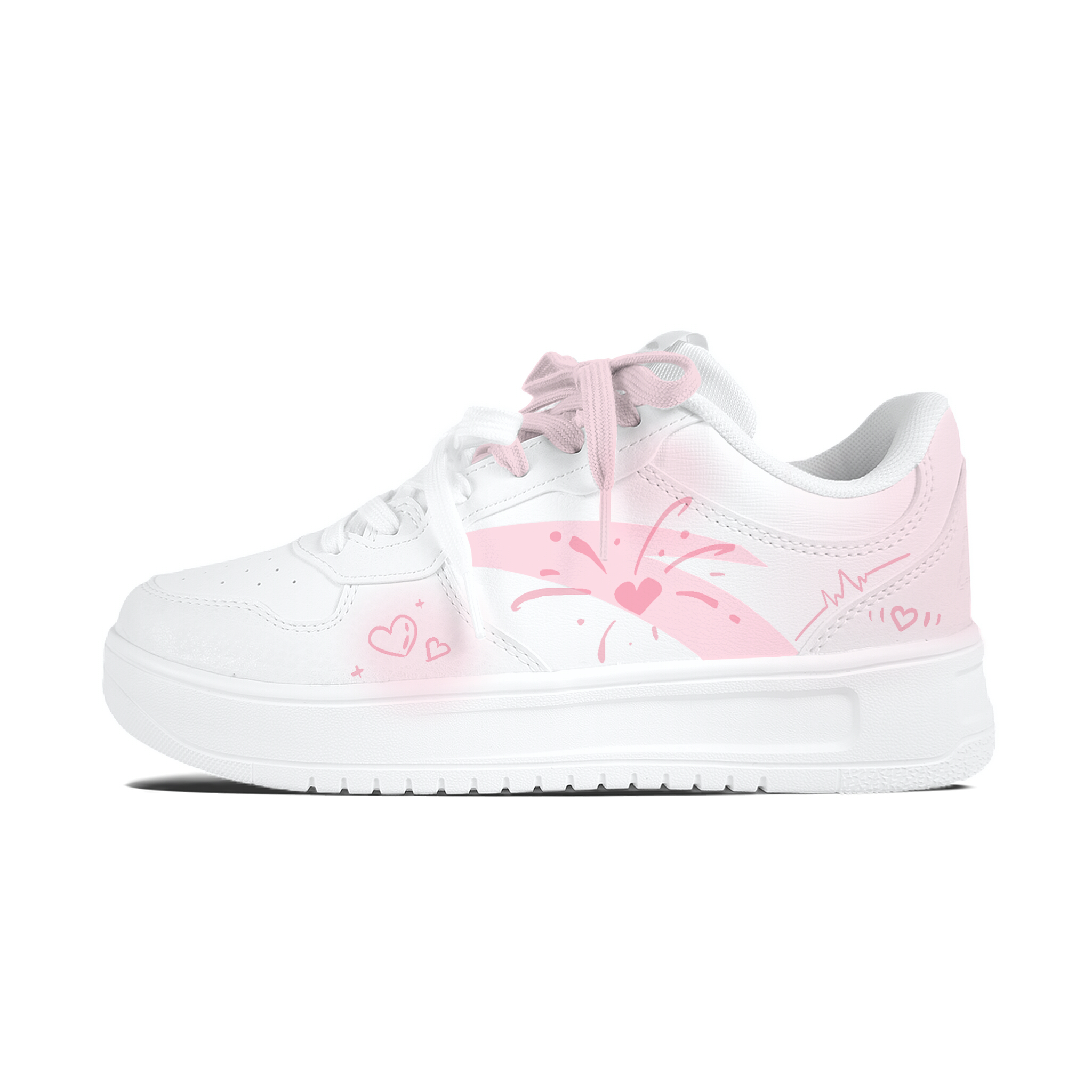 ANTA Легкие розовые скейтерские кроссовки Firework с защитой от истирания и скольжения, унисекс
ANTA Легкие розовые скейтерские кроссовки Firework с защитой от истирания и скольжения, унисекс