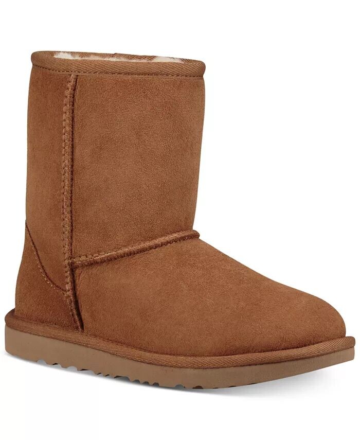 Ботинки Classic II для маленьких и больших детей Ugg, коричневый
Ботинки Classic II для маленьких и больших детей Ugg, коричневый