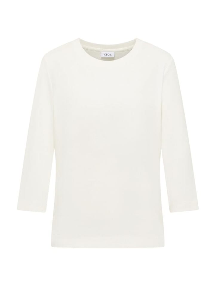 Рубашка с длинными рукавами ванильно-белого цвета Cecil
Рубашка с длинными рукавами ванильно-белого цвета Cecil