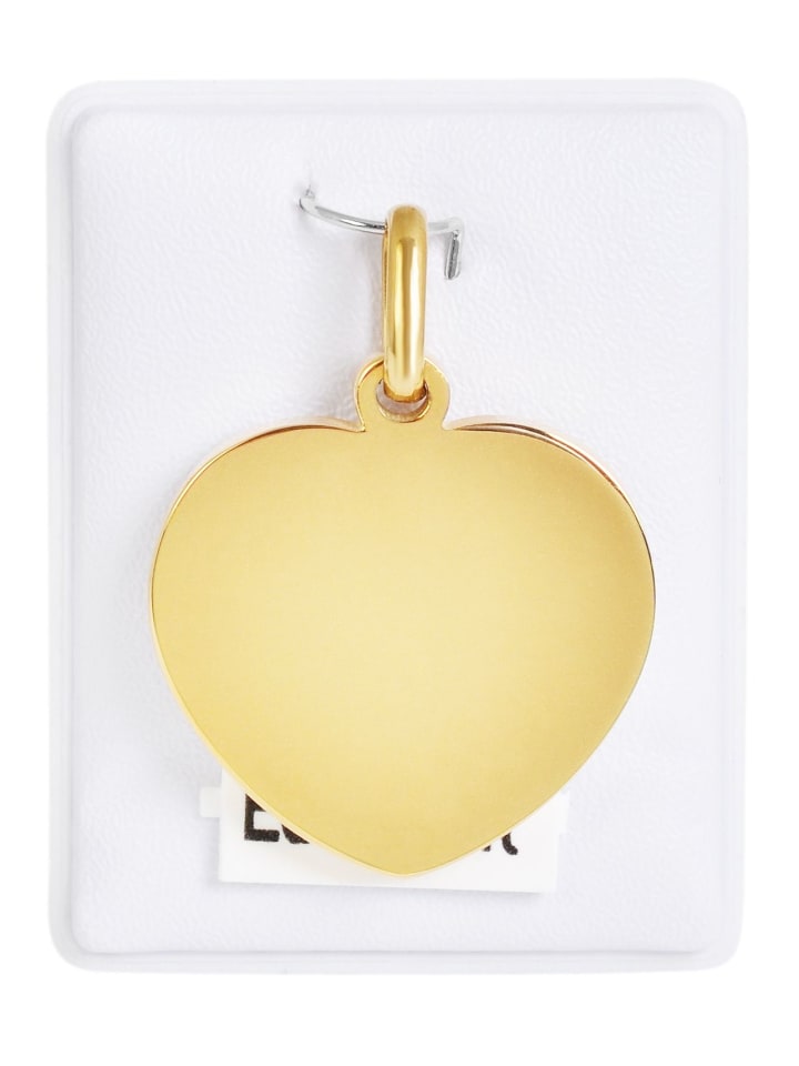 Adeliás Кулон унисекс - кулон в форме сердца с гравировкой, изготовленный из нержавеющей стали с золотым покрытием
Adeliás Кулон унисекс - кулон в форме сердца с гравировкой, изготовленный из нержавеющей стали с золотым покрытием