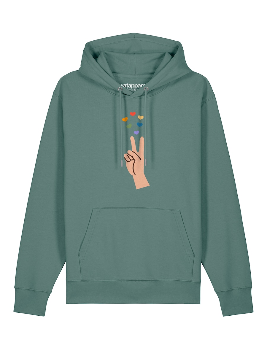 Толстовка Watapparel Spread Love, зеленый
Толстовка Watapparel Spread Love, зеленый