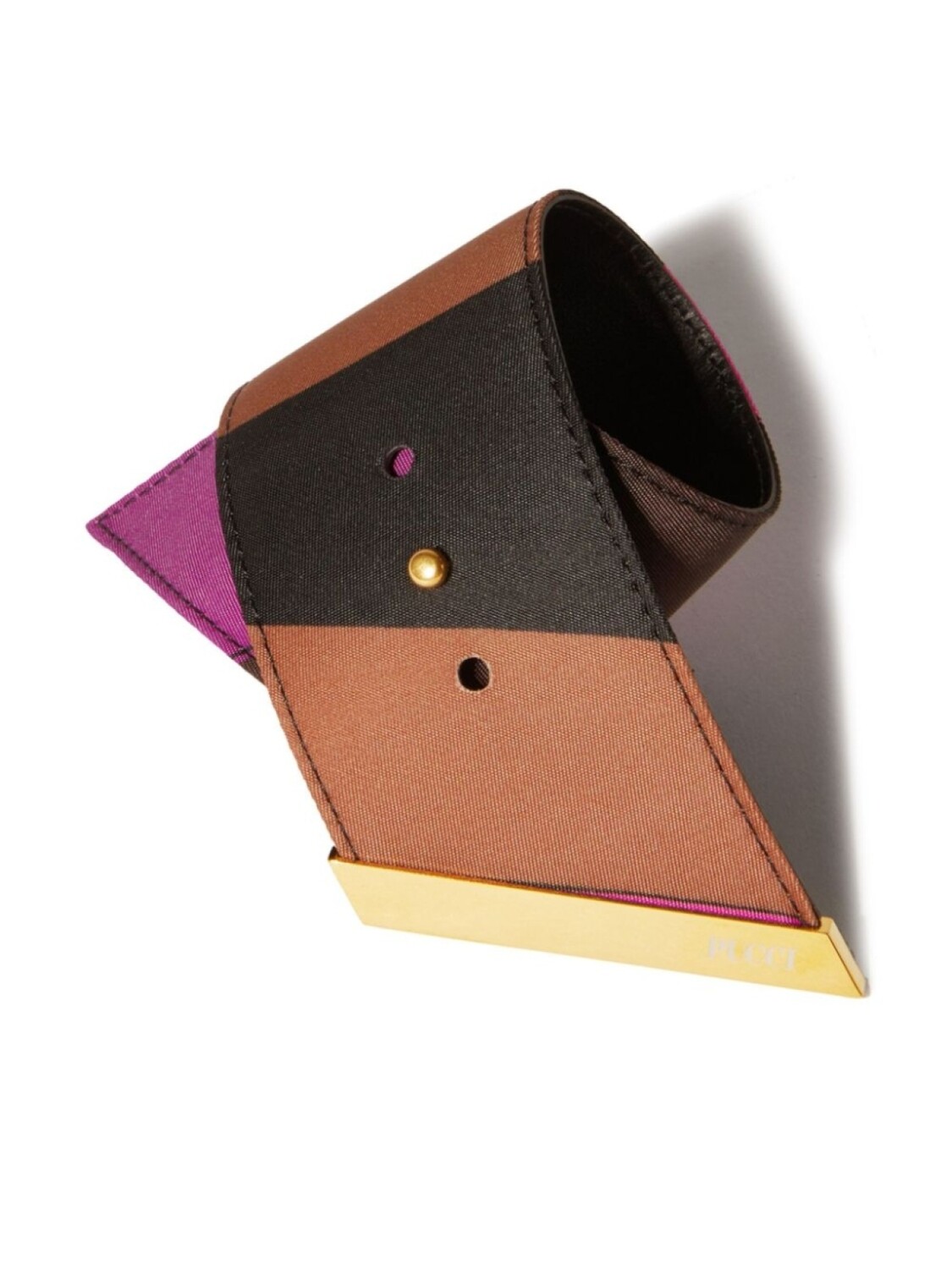 Браслет с иридовым принтом PUCCI, коричневый 
Браслет с иридовым принтом PUCCI, коричневый