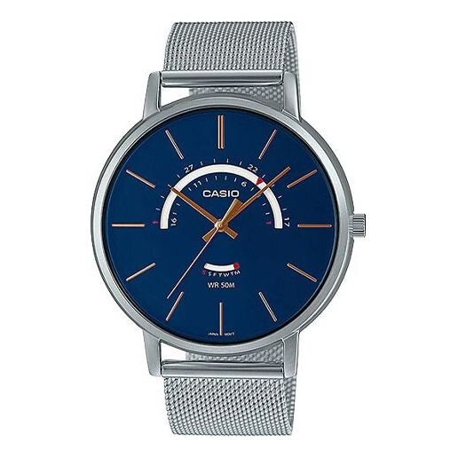 Часы Men's CASIO Dress Series waterproof quartz Watch 43mm Silver Stainless Steel Strap Mens Blue Analog, синий
Часы Men's CASIO Dress Series waterproof quartz Watch 43mm Silver Stainless Steel Strap Mens Blue Analog, синий