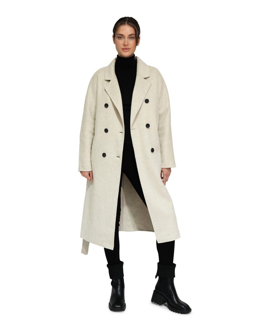 Двубортное шерстяное пальто на подкладке "Boss Girl" Belle & Bloom, Oat marle
Двубортное шерстяное пальто на подкладке "Boss Girl" Belle & Bloom, Oat marle