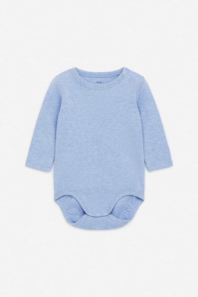 Боди с длинными рукавами Arket, голубой
Боди с длинными рукавами Arket, голубой
